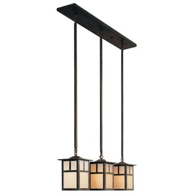 Mission Multi-Light Pendant by Arroyo Craftsman - Starlight Lighting USA and Canada